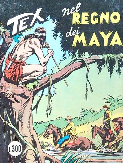 Tex n.163 - Nel regno dei Maya - copertina