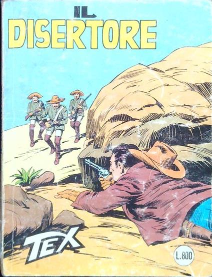Tex 272. Il disertore - copertina