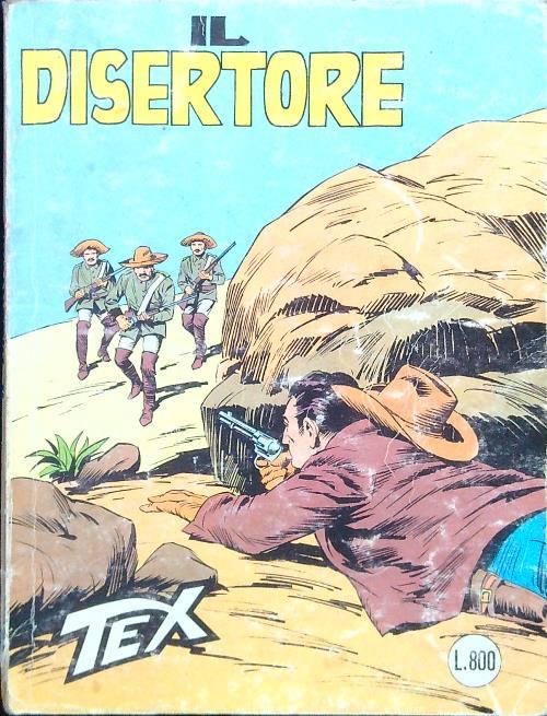 Tex 272. Il disertore - copertina