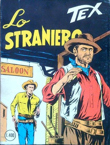 Tex 97. Lo straniero - copertina