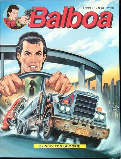 Balboa N. 28 - Brindisi con la morte - copertina