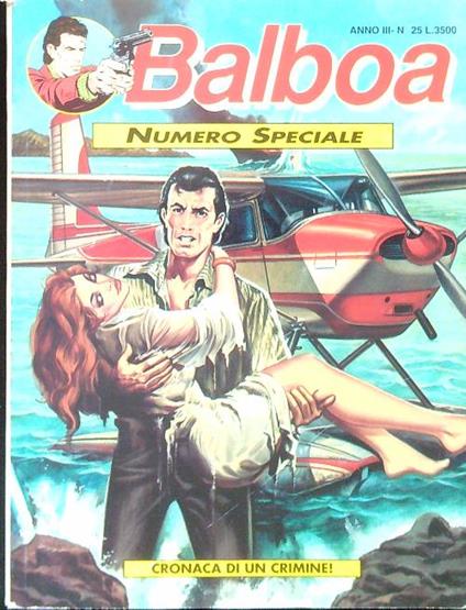 Balboa N. 25 - Cronaca di un crimine! - copertina