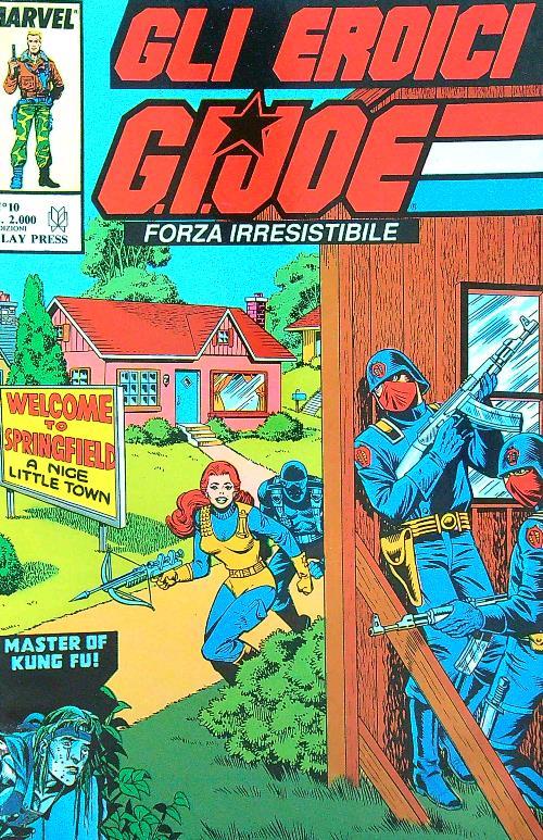 Gli eroici G.I.Joe n.10 - copertina