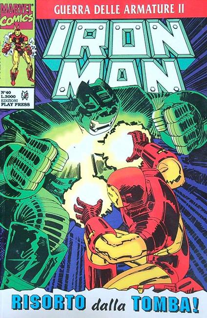 Iron Man n.40 - copertina