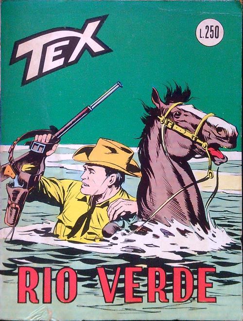 Tex 86. Rio verde - copertina