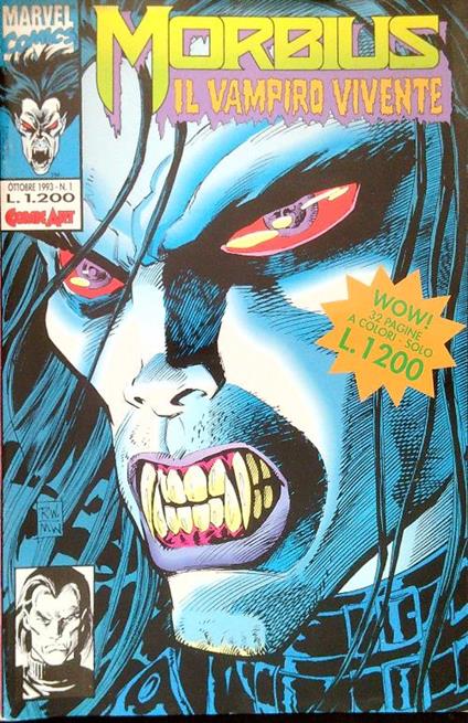 Morbius N. 1/Ottobre 1993 - copertina
