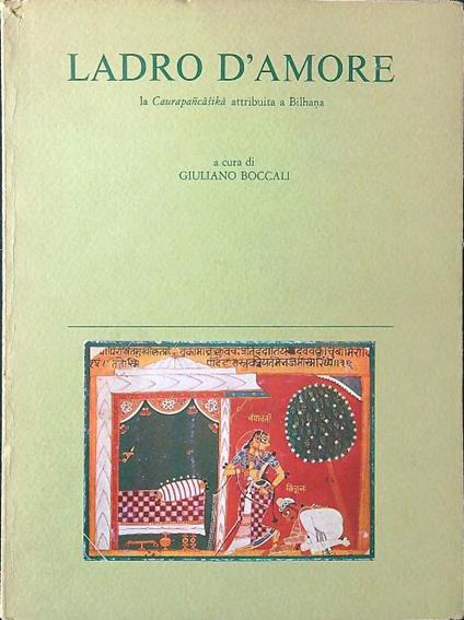Ladro d'amore - Giuliano Boccali - copertina