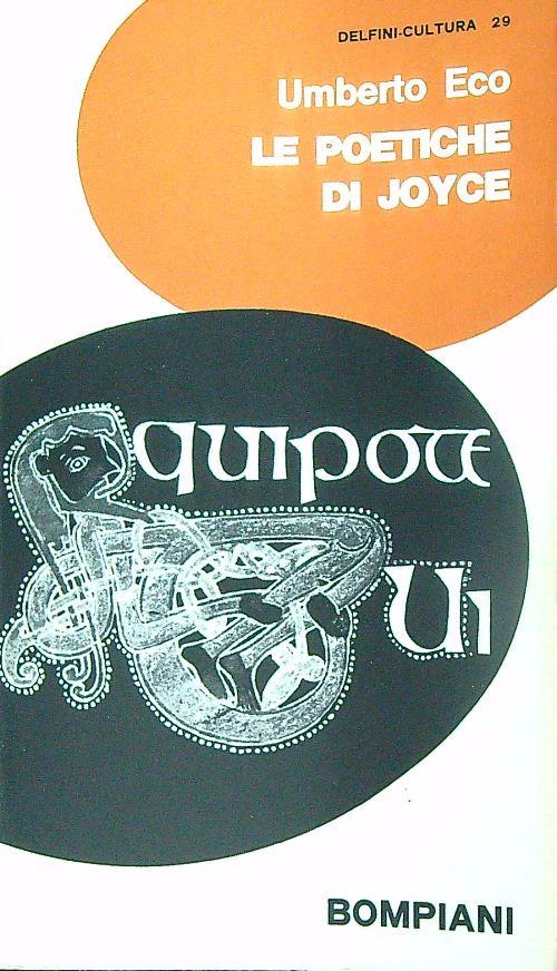 Le poetiche di Joyce - Umberto Eco - copertina