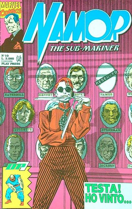 Namor. The sub-mariner n.10 - copertina