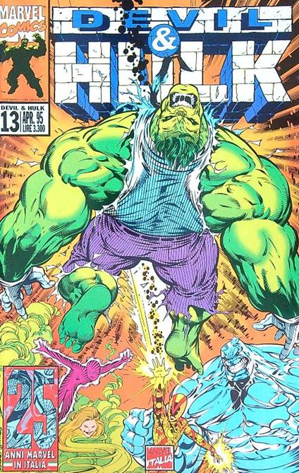 Devil & Hulk n.13/apr 1995 - copertina