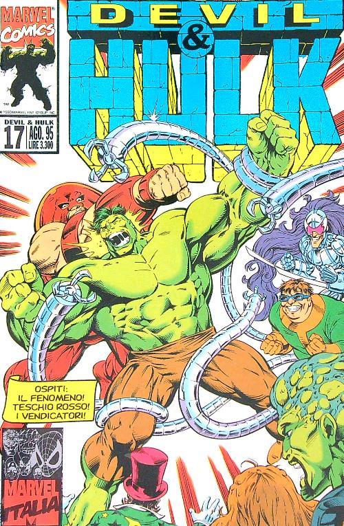 Devil & Hulk n.17/ago 1995 - copertina