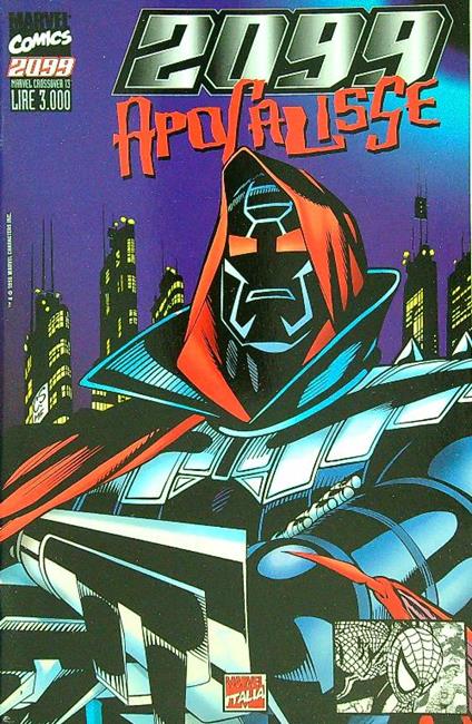 Marvel crossover 13. 2099 Apocalisse - copertina