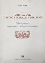 Critica del diritto statuale hegeliano