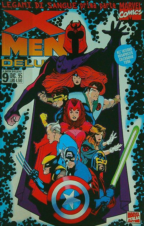 X-men deluxe n.9/dic. 1995 - copertina