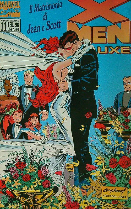 X-men deluxe n.11/feb. 1996 - copertina