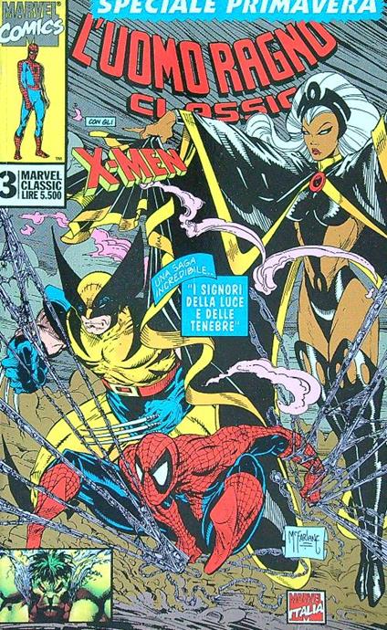 L' uomo ragno classic n.3 - copertina