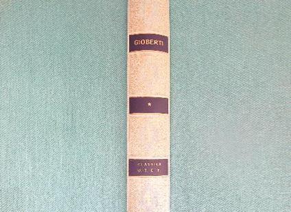 Scritti scelti - Vincenzo Gioberti - copertina