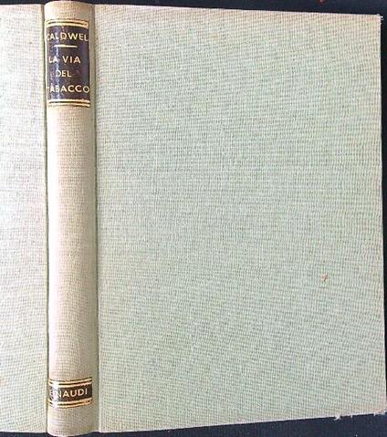 La via del tabacco - E. Caldwell - copertina