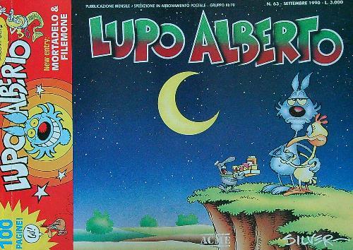 Lupo Alberto n. 63 - copertina