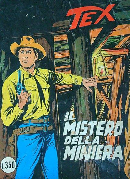 Tex n. 187 - Il mistero della miniera - copertina