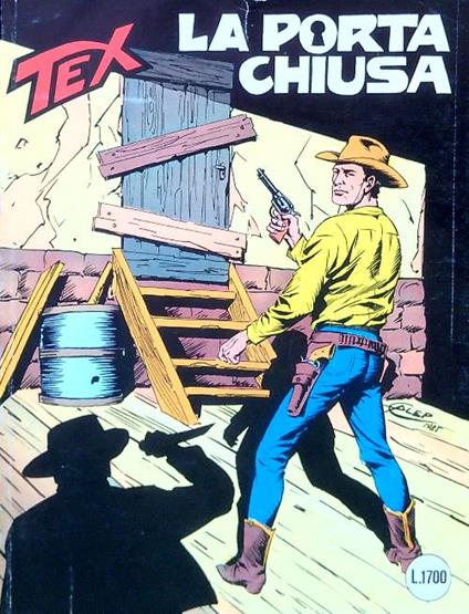 Tex 302. La porta chiusa - copertina