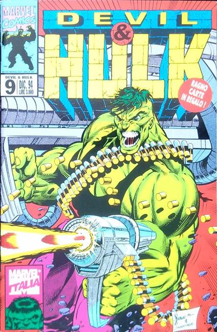 Devil & Hulk N. 9/Dic. 94 - Allegato mancante - copertina