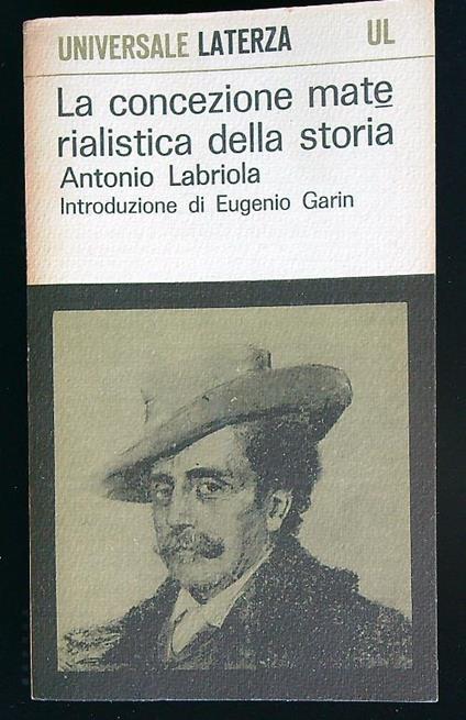 La concezione materialistica della storia - Antonio Labriola - copertina