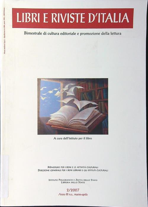 Libri e riviste d'Italia n. 2/2007