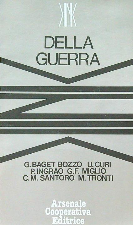 Della guerra - copertina