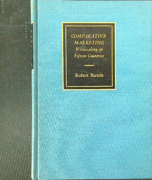 Comparative marketing - Robert Bartels - copertina