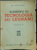 Elementi di tecnologia dei legnami