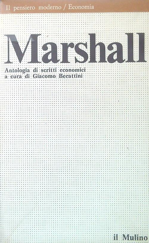 Marshall - Giacomo Becattini - copertina