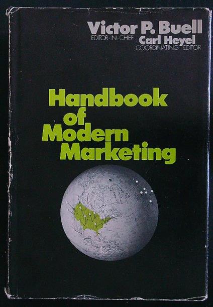 Handbook of modern marketing - Buell - copertina