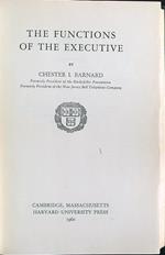 The functions of the executive