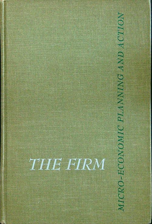 The firm: micro-economic planning and action