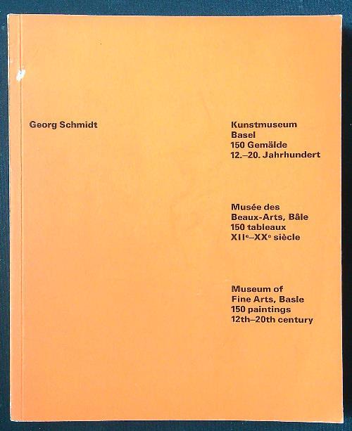 Georg Schmidt Kunstmuseum Basel