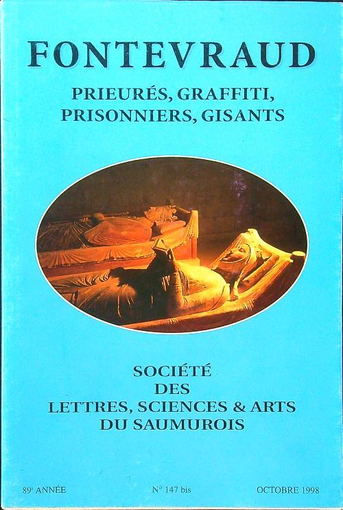 Fontevraud n. 147 bis/octobre 1998 - copertina