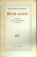 Recit secret