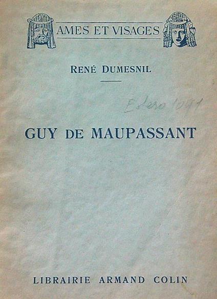 Guy de Maupassant - Renè Dumesnil - copertina
