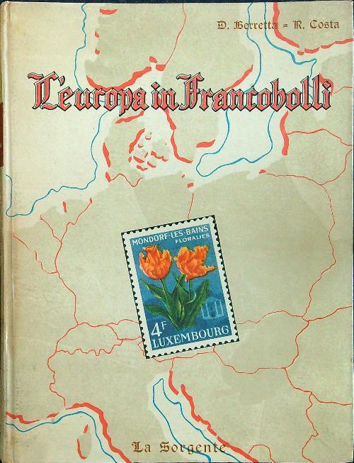 L' Europa in francobolli - Dino S. Berretta - copertina