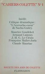 Cahiers Colette n. 1
