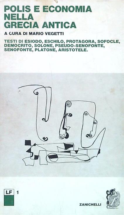 Polis e economia nella Grecia Antica - Mario Vegetti - copertina