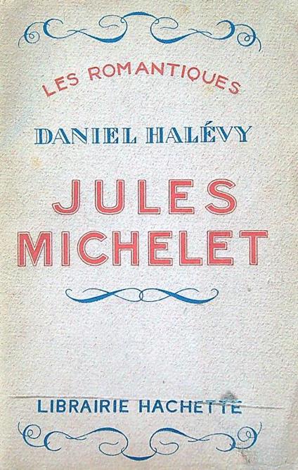 Jules Michelet - Daniel Halevy - copertina