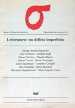 Letteratura: un delitto imperfetto - Sigma 1/1983