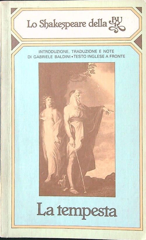 La tempesta - William Shakespeare - copertina