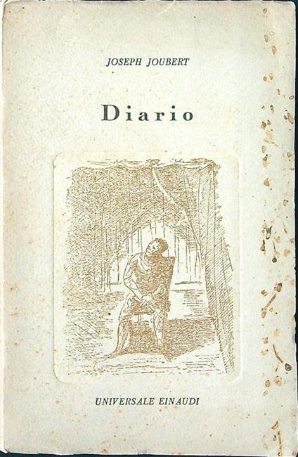 Diario - Joseph Joubert - copertina