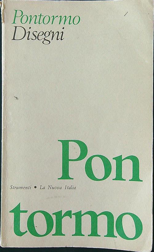 Pontormo - Disegni - Luciano Berti - copertina
