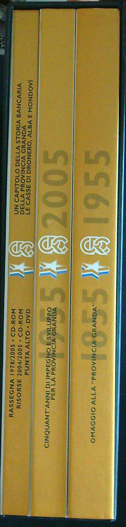 Omaggio alla ''provincia grandà' cofanetto con 3 volumi - copertina