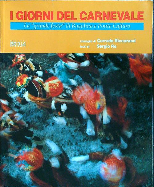 I giorni del carnevale - copertina