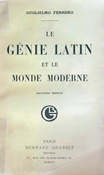 Le  genie latin et le monde moderne